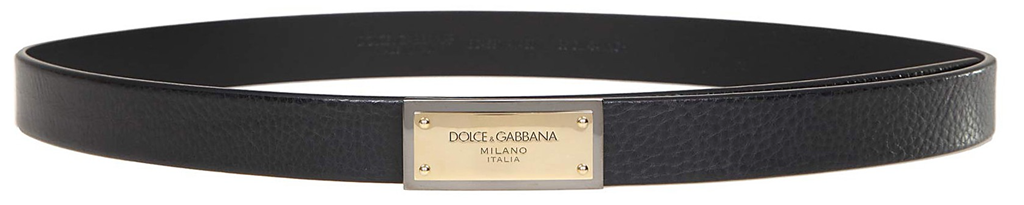 Thắt lưng Dolce & Gabbana Logo Buckle Tumbled Belt BC4591-AV480-80999