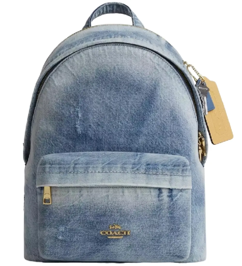 Balo Coach Taylor Small Backpack 'Denim' CEF27-IMNIM