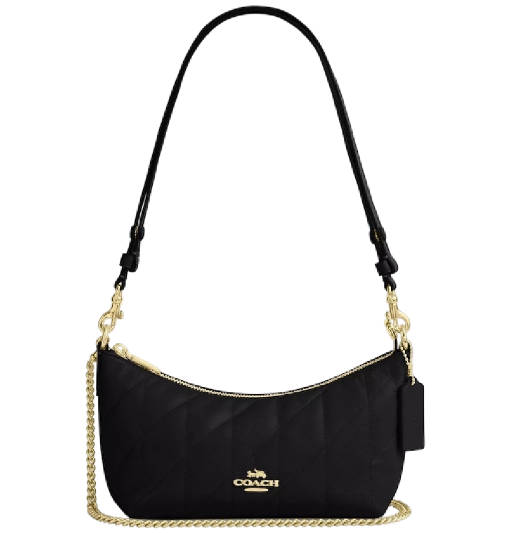 Túi Coach Caitlin Shoulder Bag 'Black' CDZ88-IMBLK