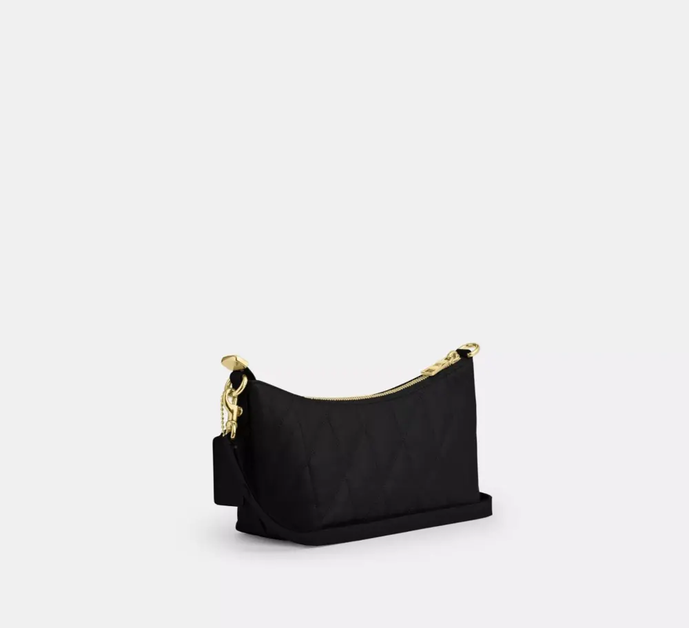 Túi Coach Caitlin Shoulder Bag 'Black' CDZ88-IMBLK - Ảnh 4