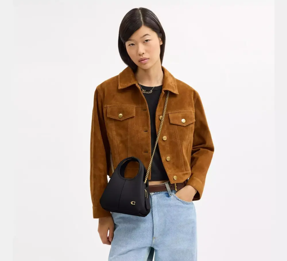 Túi Coach Lana Shoulder Bag 19 'Black' CCY32-B4BK - Ảnh 5