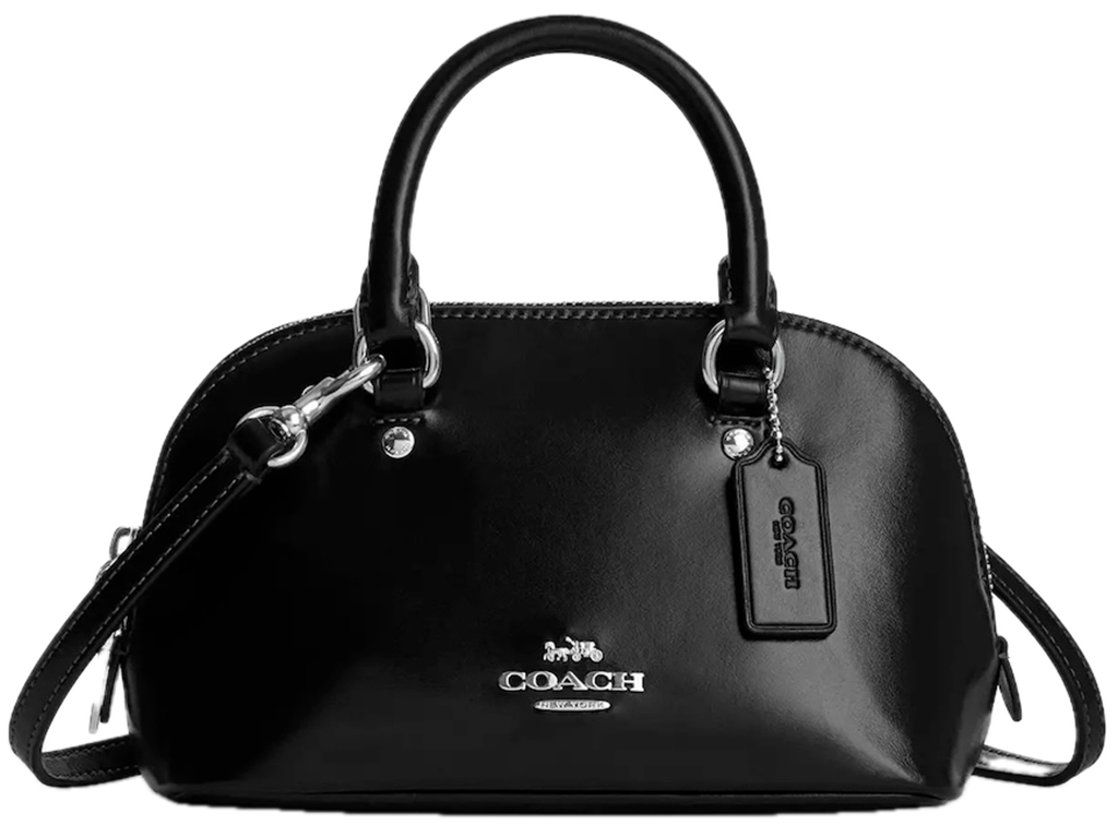 Túi Coach Lara Mini Satchel Bag 'Black' CEA01-SVBK