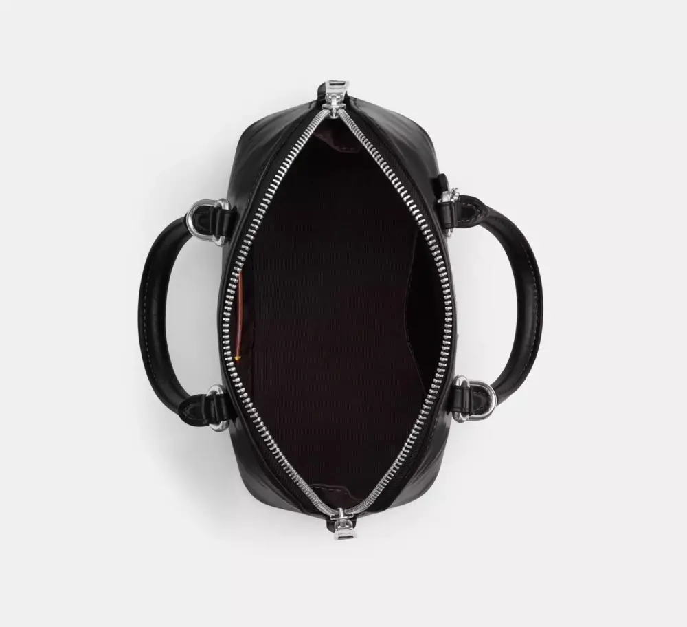 Túi Coach Lara Mini Satchel Bag 'Black' CEA01-SVBK - Ảnh 3