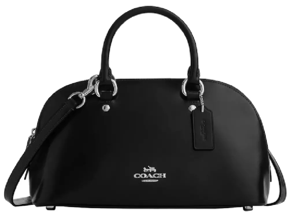 Túi Coach Lara Satchel Bag 'Black' CDV19-SVBK