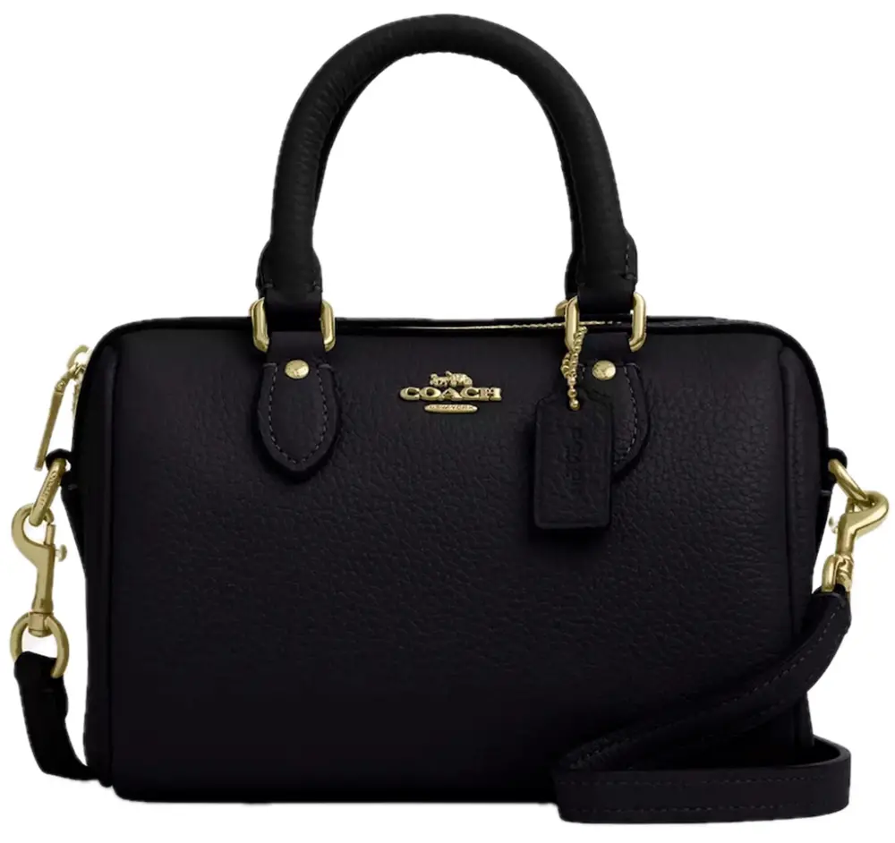 Túi Coach Mini Rowan Crossbody Bag 'Black' CW328-IMBLK
