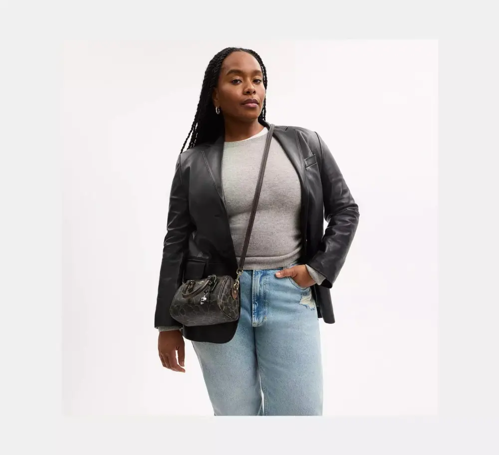 Túi Coach Mini Rowan Crossbody Bag 'Brown' CDY29-IMBRN - Ảnh 5