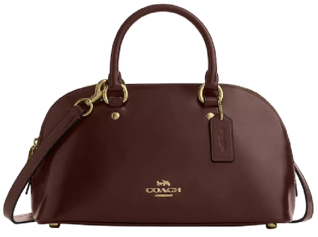 Túi Coach Lara Satchel Bag 'Maple' CDV19-IMMPL