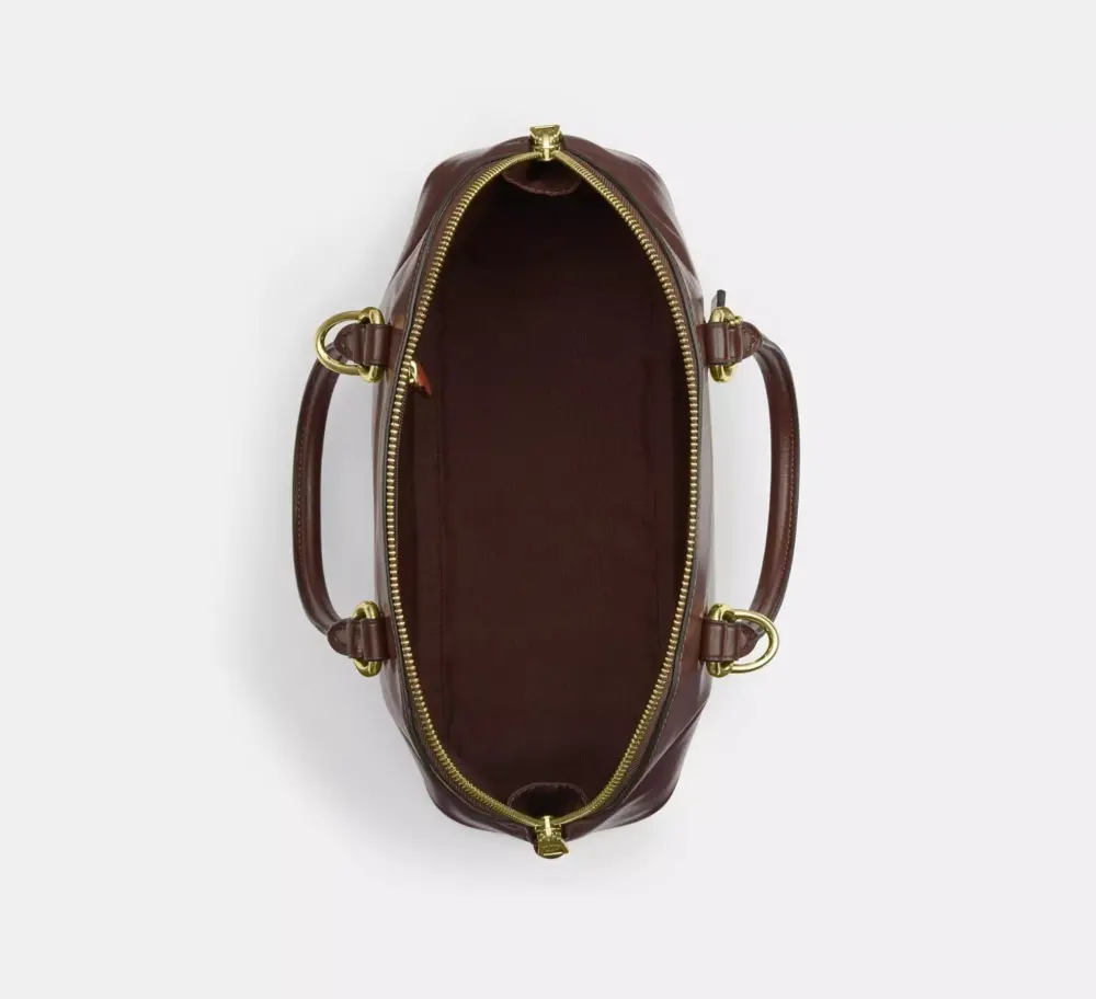 Túi Coach Lara Satchel Bag 'Maple' CDV19-IMMPL - Ảnh 3