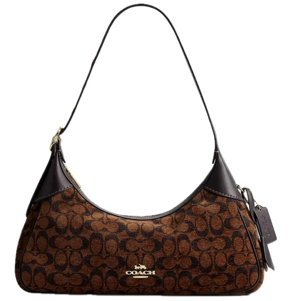 Túi Coach Ella Small Shoulder Bag 'Truffle' CDV37-IMA7U