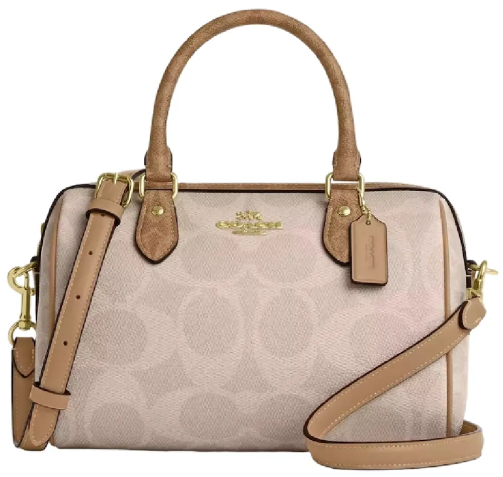 Túi Coach Rowan Satchel Bag 'Tan' CY679-IMXI9