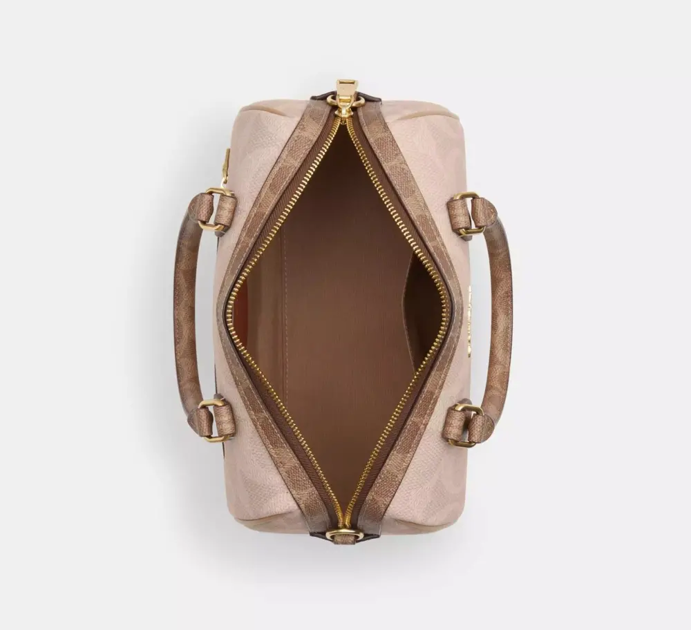 Alternative view of Túi Coach Rowan Satchel Bag 'Tan' CY679-IMXI9