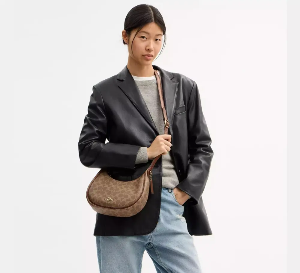 Túi Coach Emily Shoulder Bag 'Tan' CDX17-IMXHE - Ảnh 4