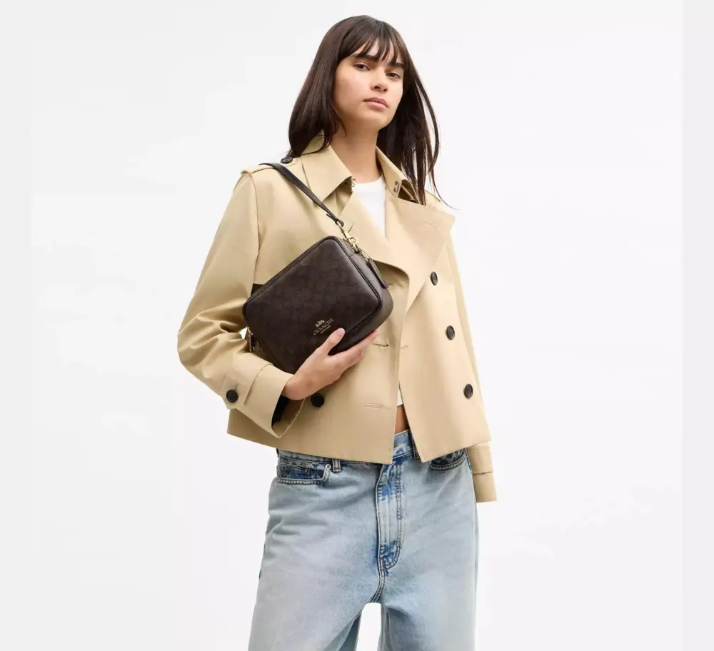 Túi Nữ Coach Carey Crossbody Bag 'Black' CEK66-IMXAQ - Ảnh 4
