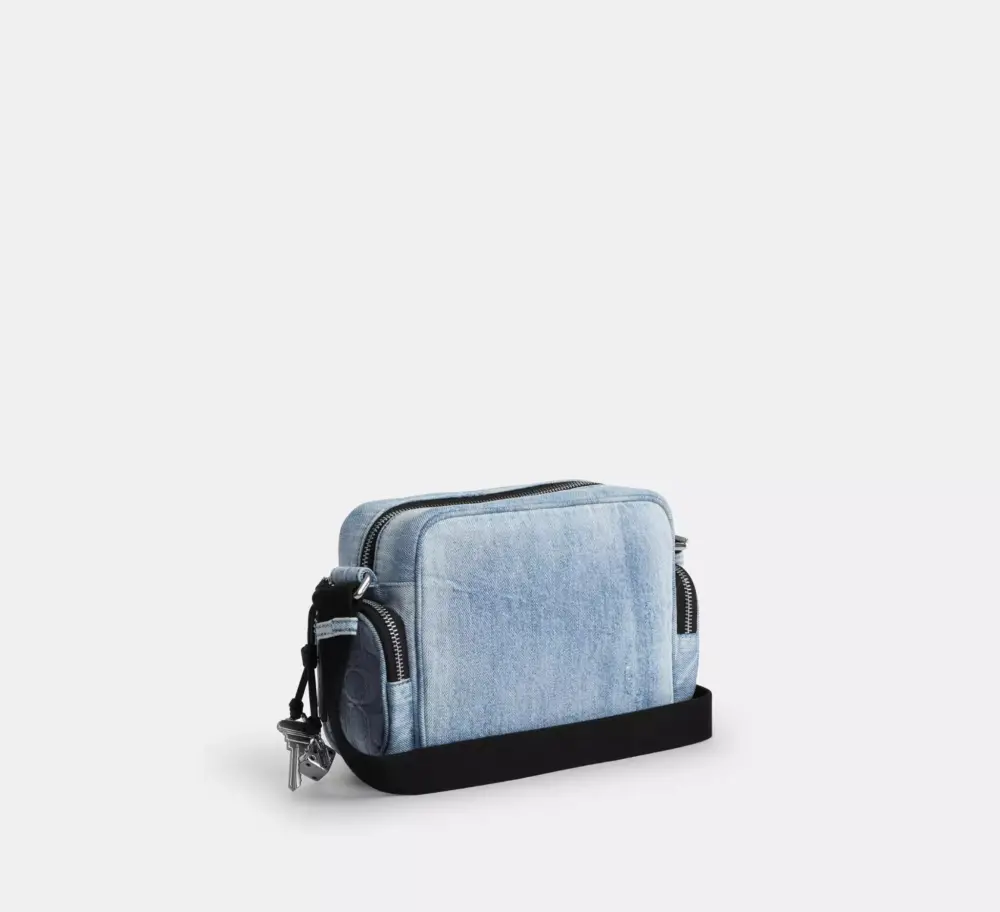 Túi Coach Fletcher Crossbody Bag 'Light Indigo' CEA06-SVNIM - Ảnh 3