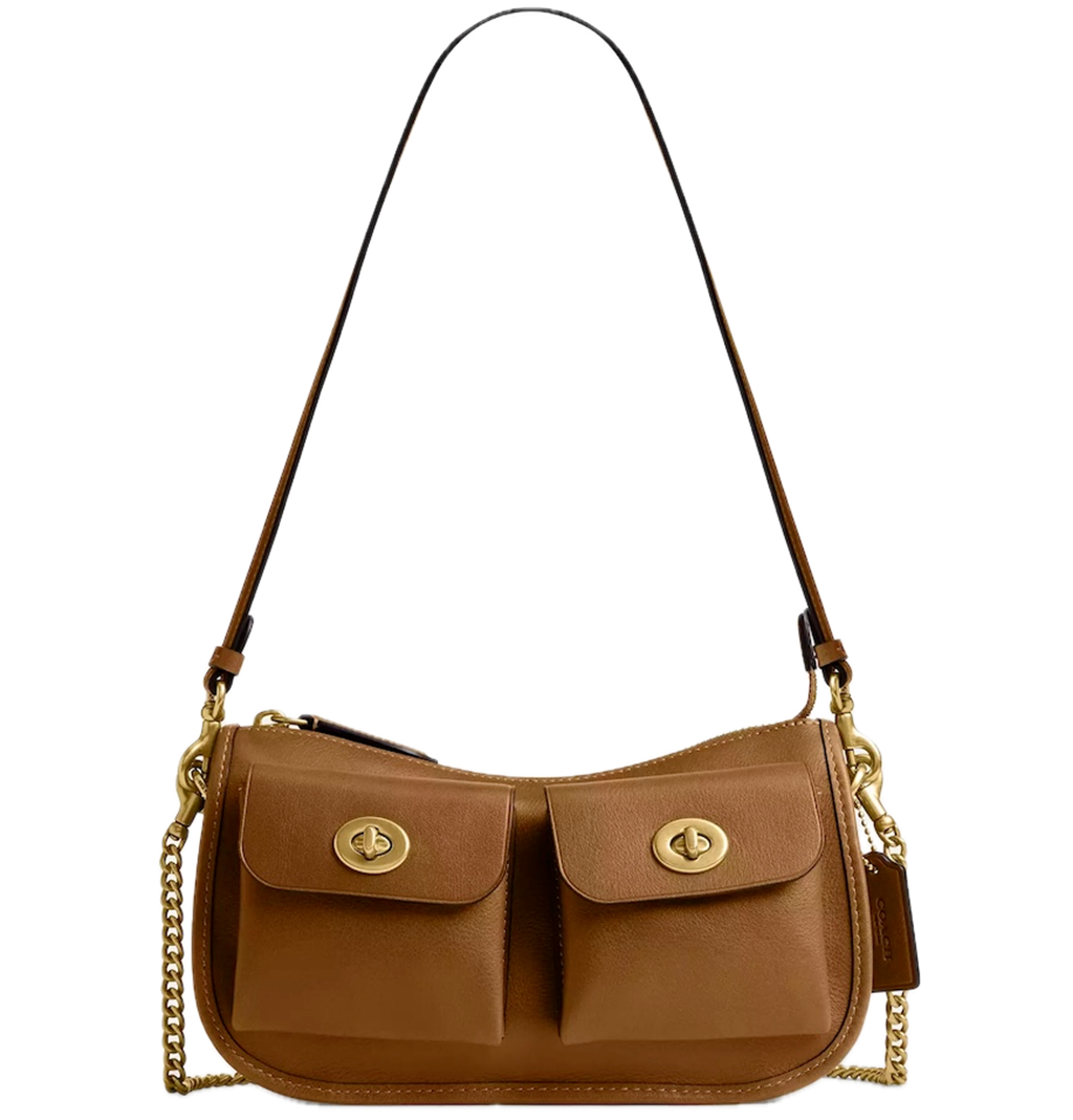 Túi Coach Twin Turnlock Waverly Bag 'Muted Olive' CDZ20-B4YTH