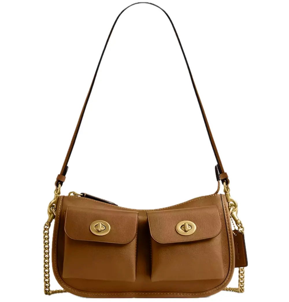 Túi Coach Twin Turnlock Waverly Bag 'Muted Olive' CDZ20-B4YTH