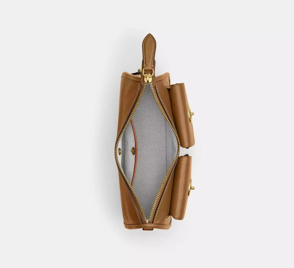 Alternative view of Túi Coach Twin Turnlock Waverly Bag 'Muted Olive' CDZ20-B4YTH
