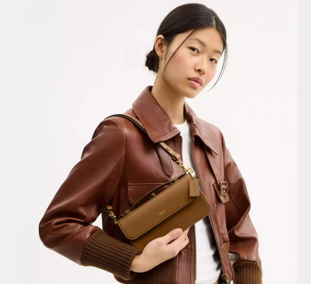 Túi Coach Elora Top Handle Crossbody Bag 'Muted Olive' CCY30-B4YTH - Ảnh 4