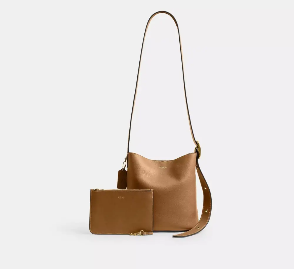 Túi Coach Bleecker Bucket Bag 21 'Muted Olive' CCX07-B4YTH - Ảnh 3