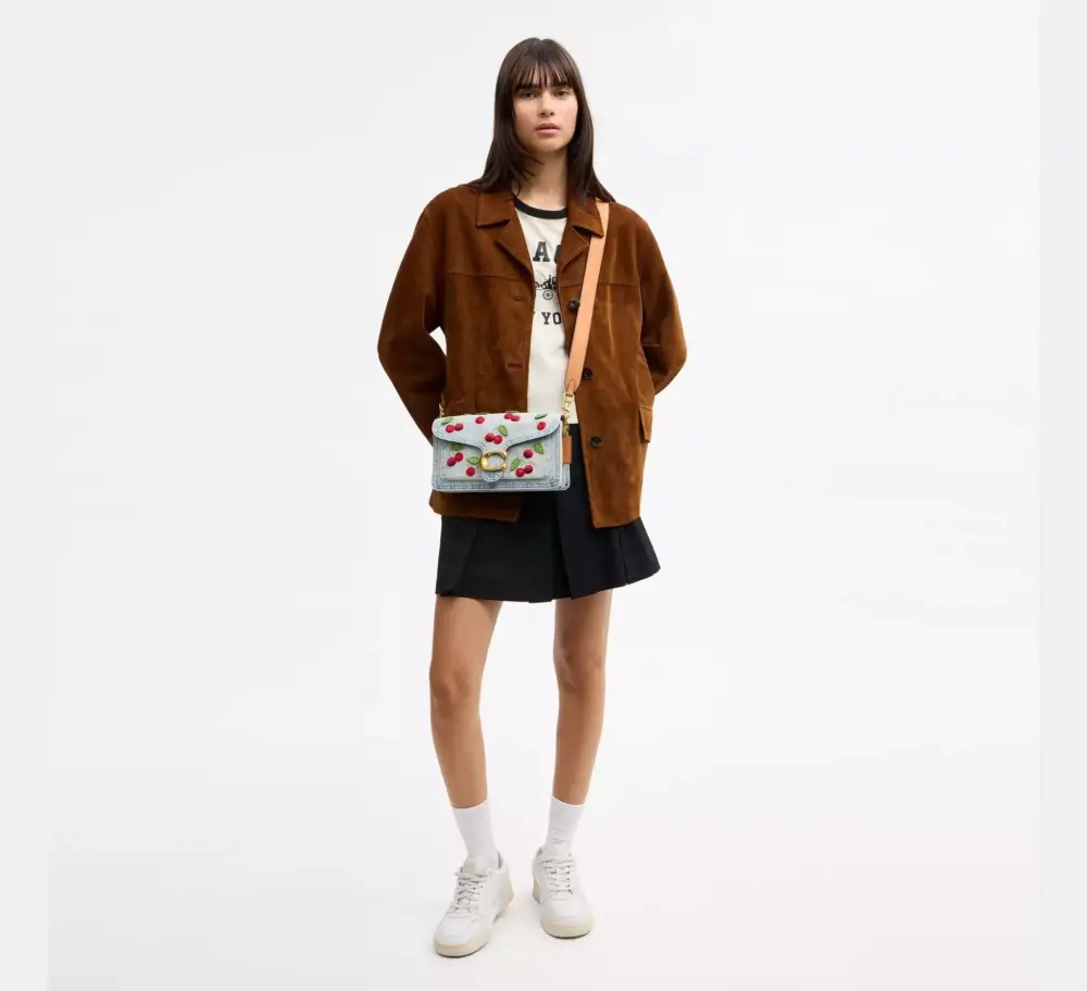 Túi Coach Tabby Shoulder Bag 26 'Denim' CDZ32-B4EI - Ảnh 5