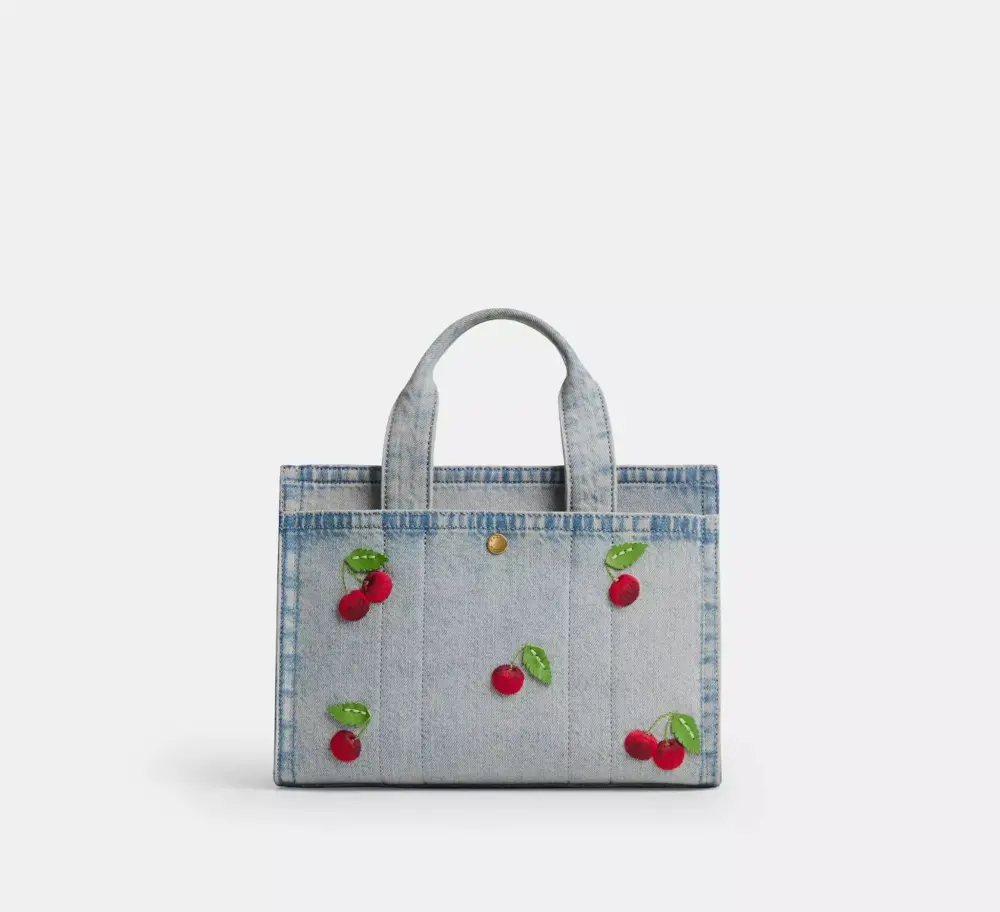 Túi Coach Cargo Tote Bag 26 'Denim' CDZ31-B4EI - Ảnh 3