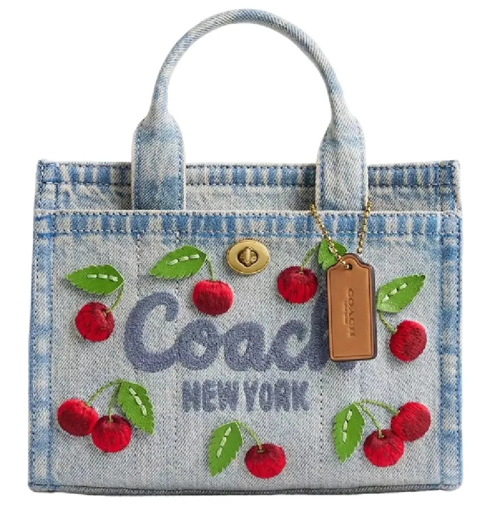 Túi Coach Cargo Tote Bag 20 'Denim' CDY91-B4EI