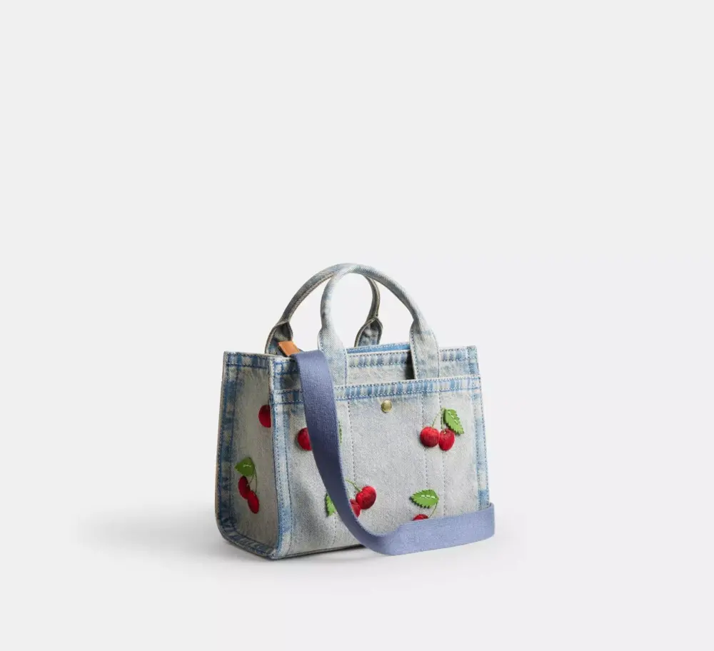 Túi Coach Cargo Tote Bag 20 'Denim' CDY91-B4EI - Ảnh 4