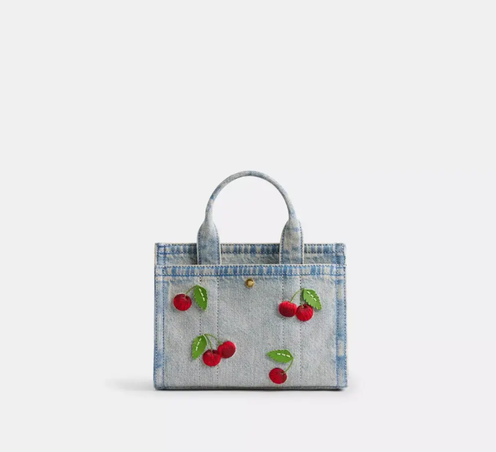 Túi Coach Cargo Tote Bag 20 'Denim' CDY91-B4EI - Ảnh 3