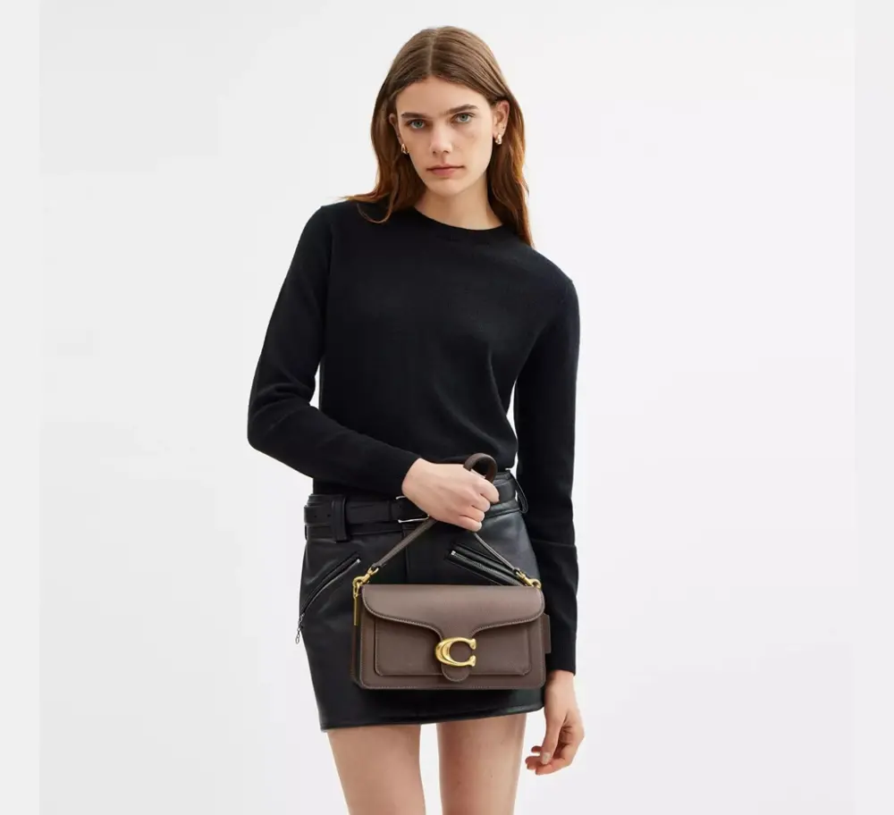 Túi Coach Tabby Shoulder Bag 26 'Dark Stone' CH857-B4CBD - Ảnh 3