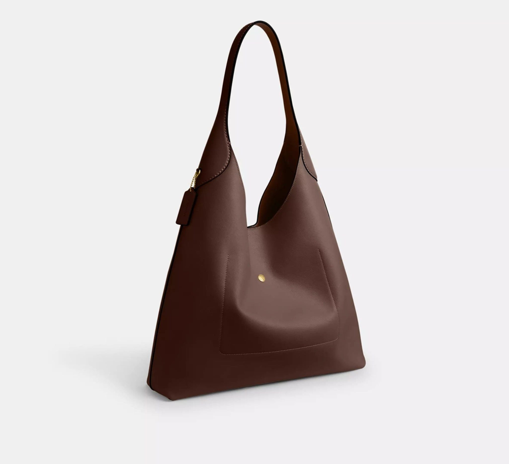 Túi Coach Brooklyn Shoulder Bag 39 'Maple' CU044-B4MPL - Ảnh 4