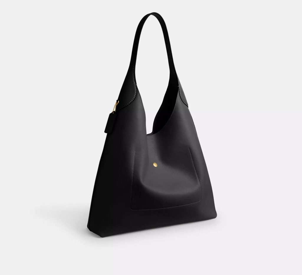 Túi Coach Brooklyn Shoulder Bag 39 'Black' CU044-B4BK - Ảnh 4