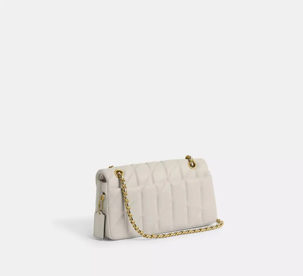 Túi Coach Tabby Shoulder Bag 26 'Chalk' CP150-B4HA - Ảnh 4