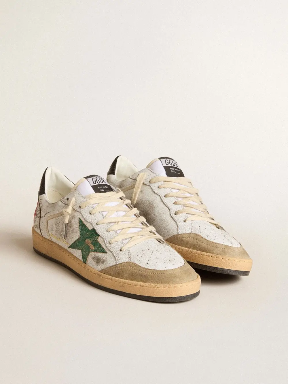 Giày Golden Goose Ball Star 'White' GMF00327-F006025-11889 - Ảnh 4