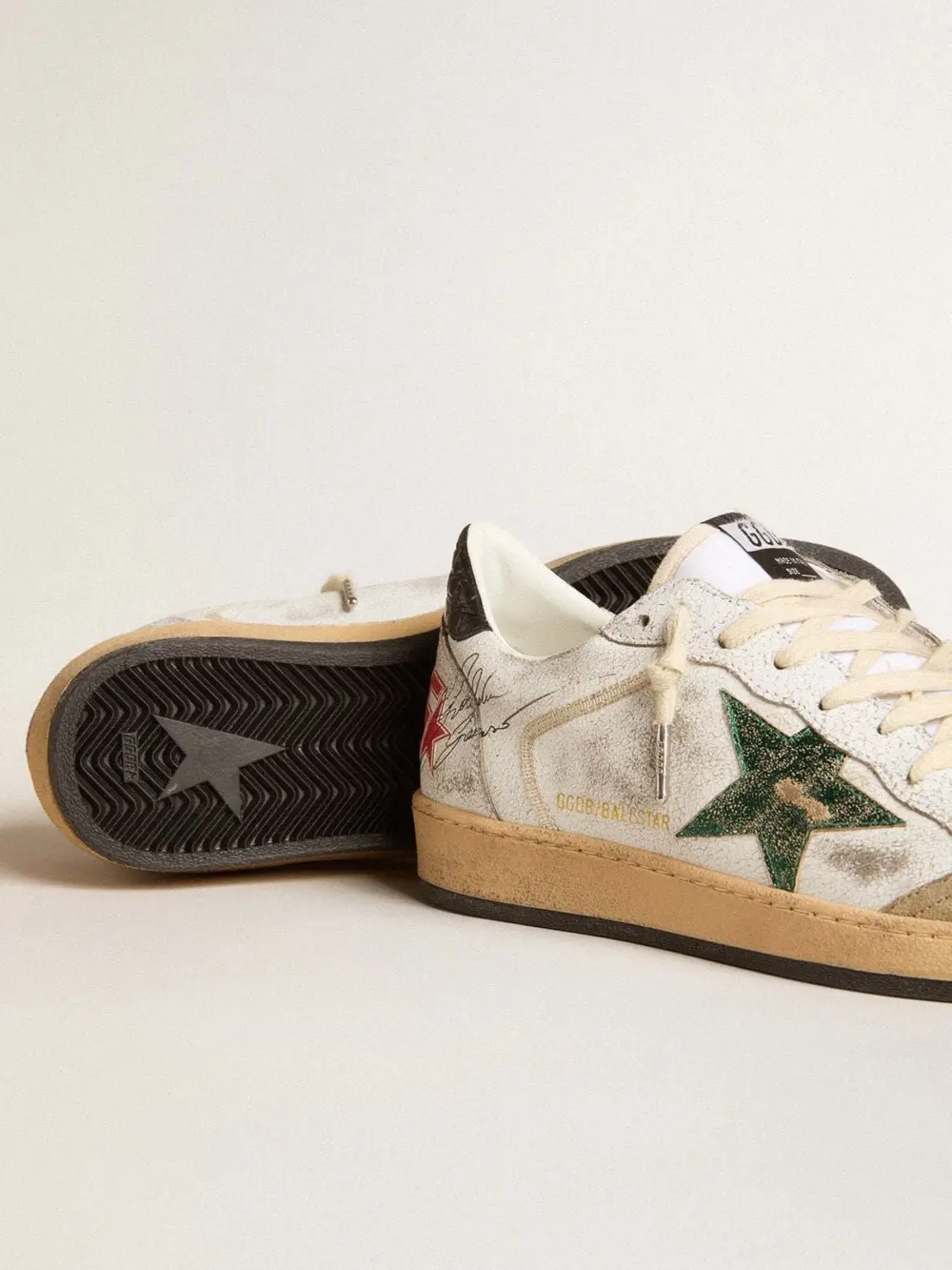 Giày Golden Goose Ball Star 'White' GMF00327-F006025-11889 - Ảnh 3