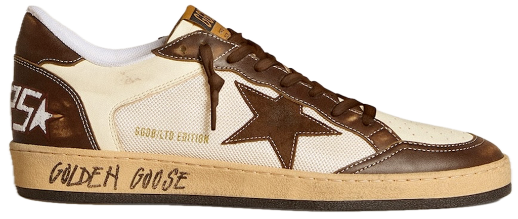 Giày Golden Goose Ball Star 'Brown' GMF00327-F006560-15684