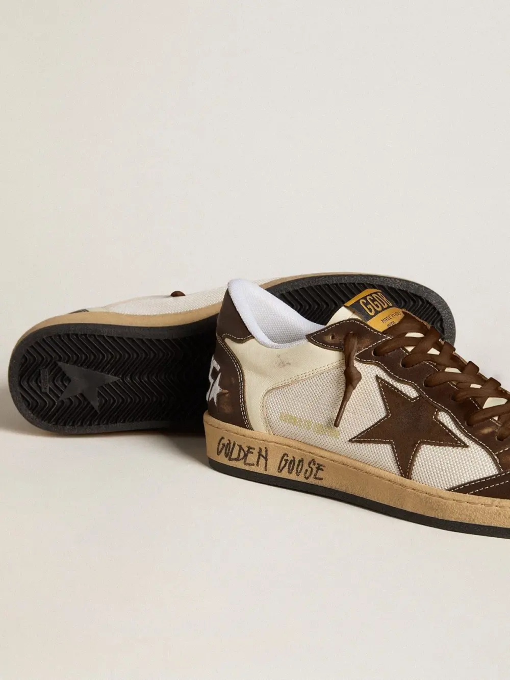 Giày Golden Goose Ball Star 'Brown' GMF00327-F006560-15684 - Ảnh 3