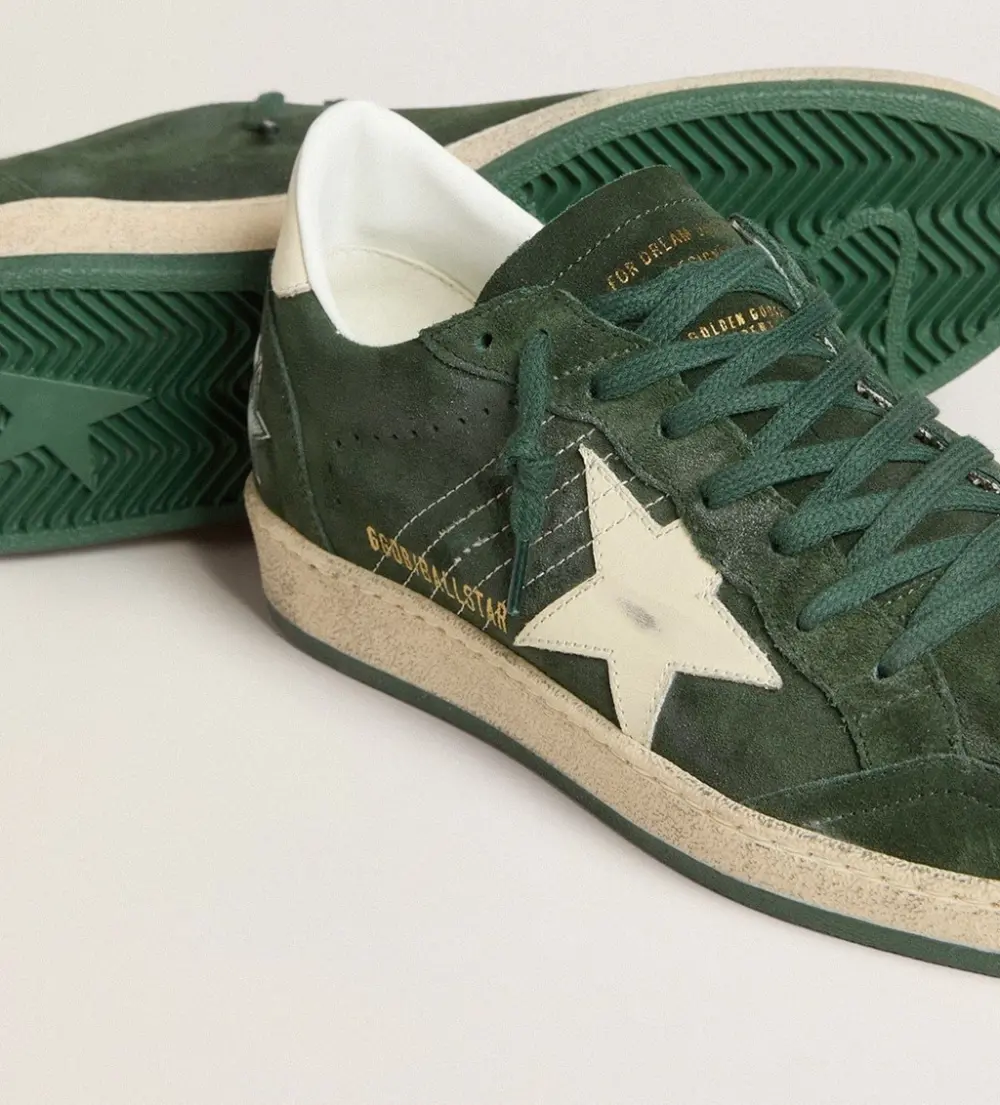 Giày Golden Goose Ball Star 'Green' GMF00117-F007204-35924 - Ảnh 3