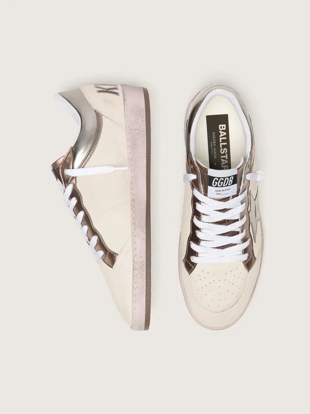 Giày Golden Goose Ball Star LTD 'White' GMF00832-F007921-10876 - Ảnh 4