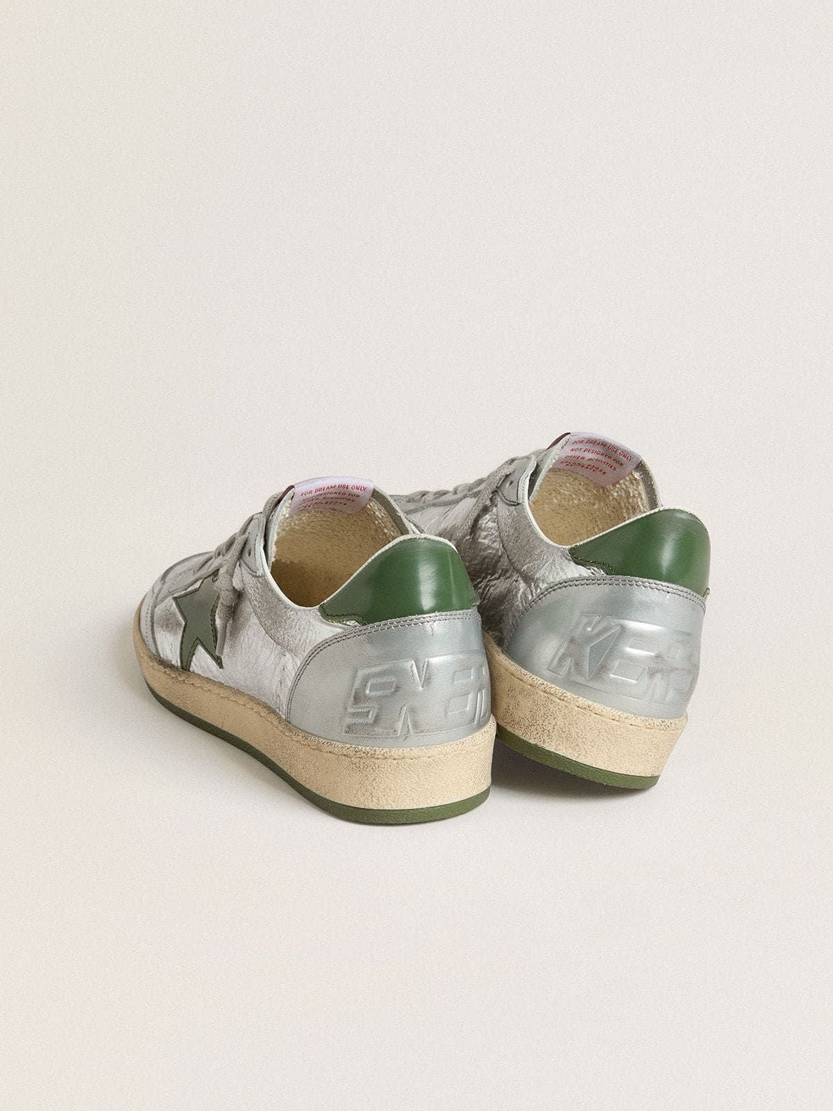 Alternative view of Giày Golden Goose Ball Star 'Silver' GMF00117-F007281-70318