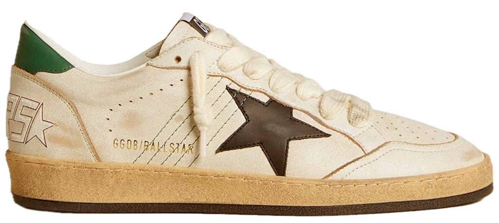 Giày Golden Goose Ball Star 'White' GMF00117-F006550-10788