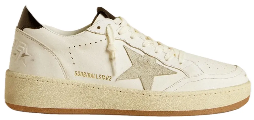Giày Golden Goose Ball Star 'White' GMF00804-F006970-10220