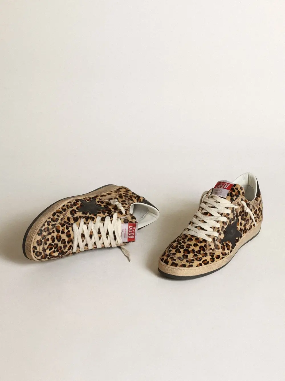 Giày Golden Goose Ball Star 'Leopard-print' GWF00117-F003427-81629 - Ảnh 4