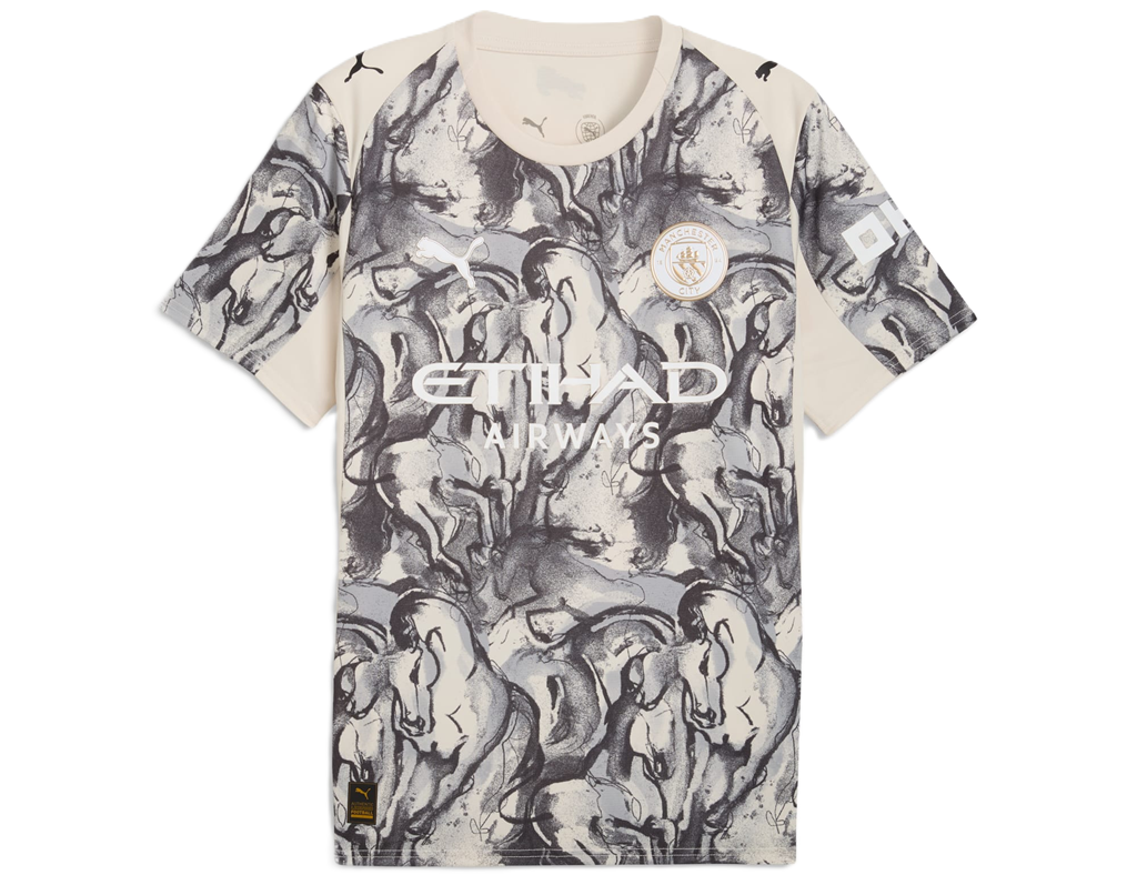 Áo Puma Manchester City x Year of the Horse Jersey 'Dark Gray' 785894-02