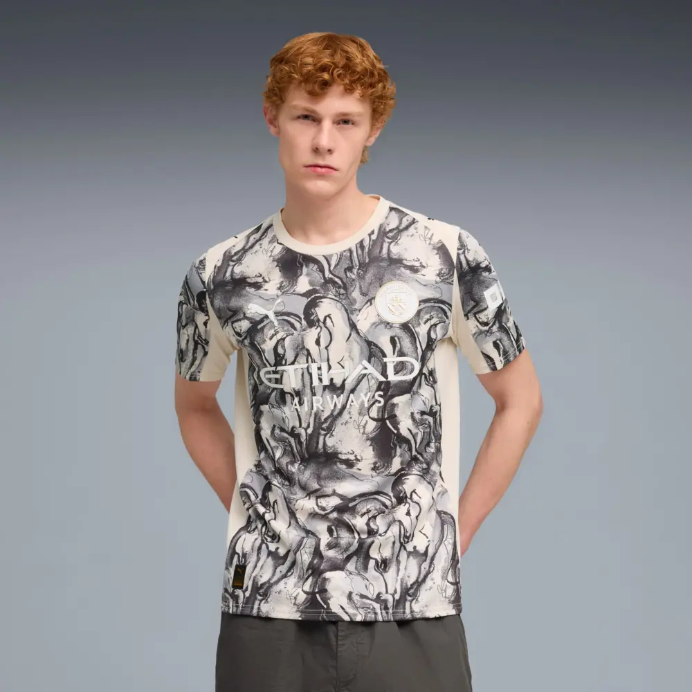 Áo Puma Manchester City x Year of the Horse Jersey 'Dark Gray' 785894-02 - Ảnh 3