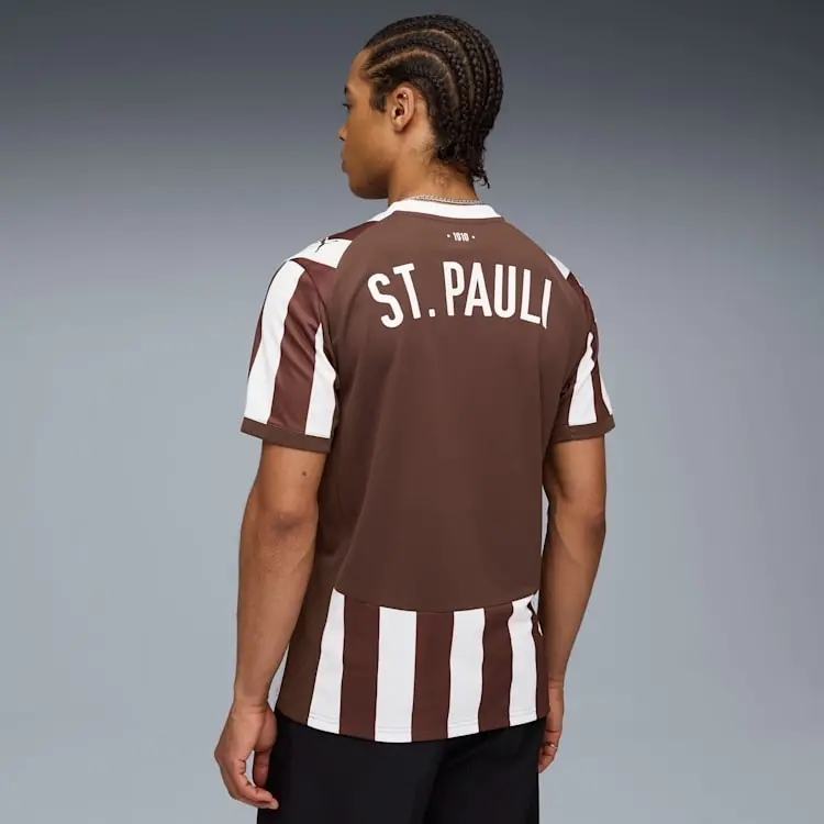 Áo Puma FC St. Pauli 25/26 Home Jersey 'Espresso Brown' 783063-01 - Ảnh 3