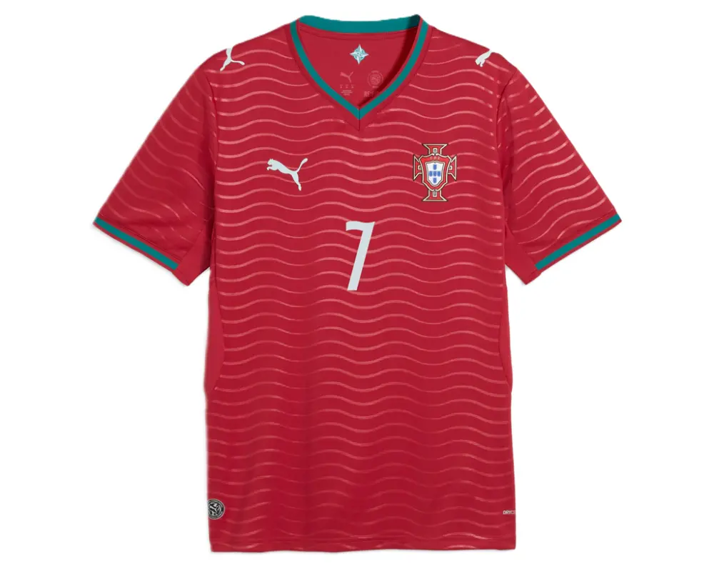 Áo Puma Portugal 2026 Men's Home Jersey 'Red-Green Lagoon' 788141-77