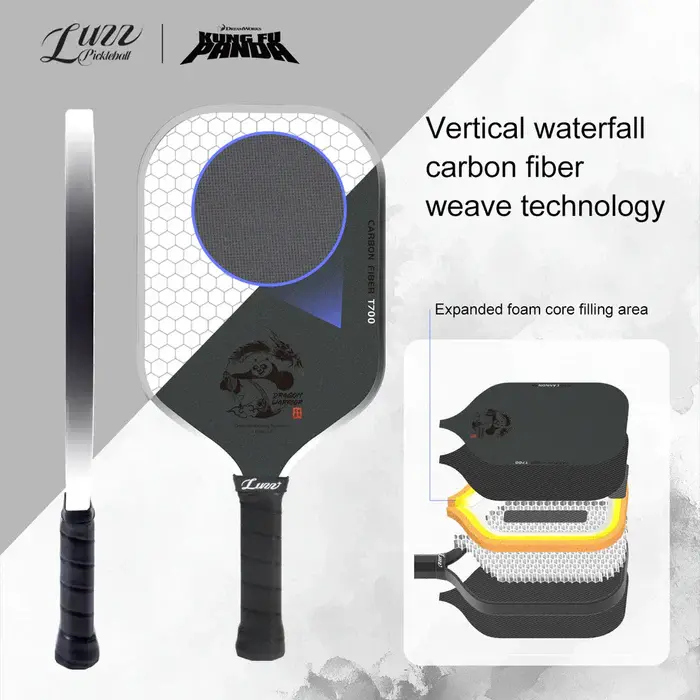 Vợt Pickleball Luzz Kung Fu Panda Cannon - Ảnh 3