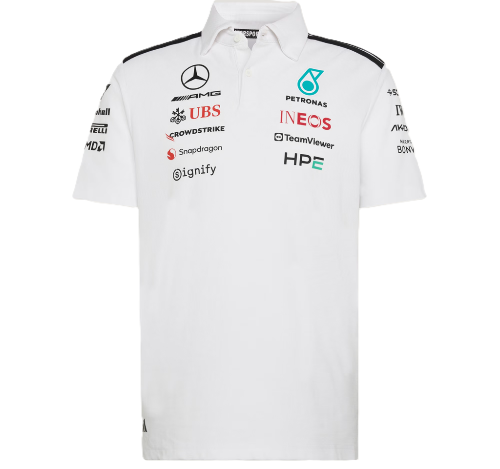 Áo Adidas POLO MERCEDES - AMG PETRONAS FORMULA 1 'White' KE5524