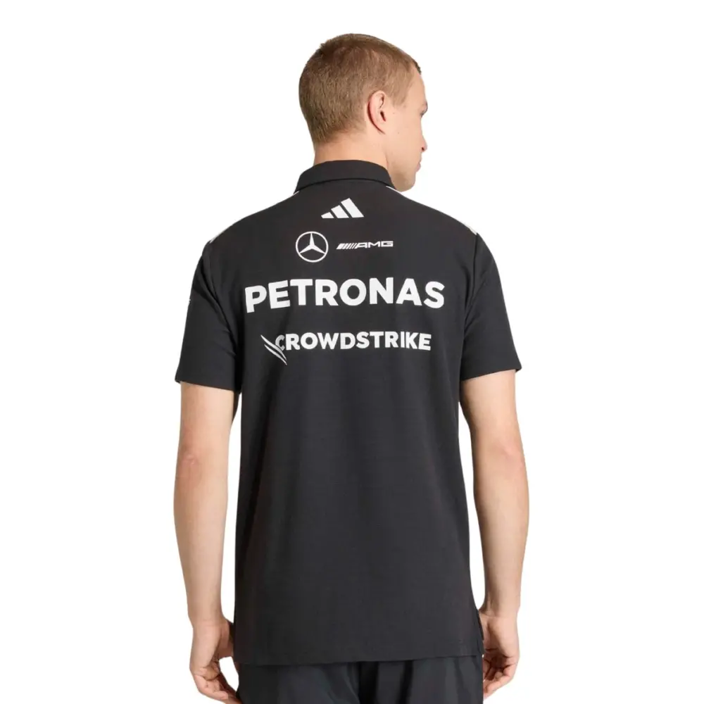 Áo Adidas POLO MERCEDES - AMG PETRONAS FORMULA 1 'Black' KE5523 - Ảnh 3