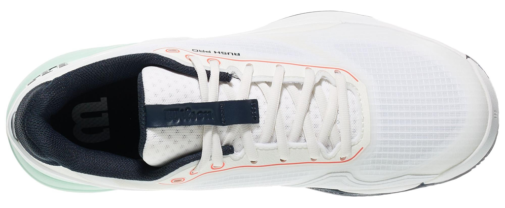 Giày Wilson Rush Pro 5 'White Green' WRS338500 - Ảnh 5